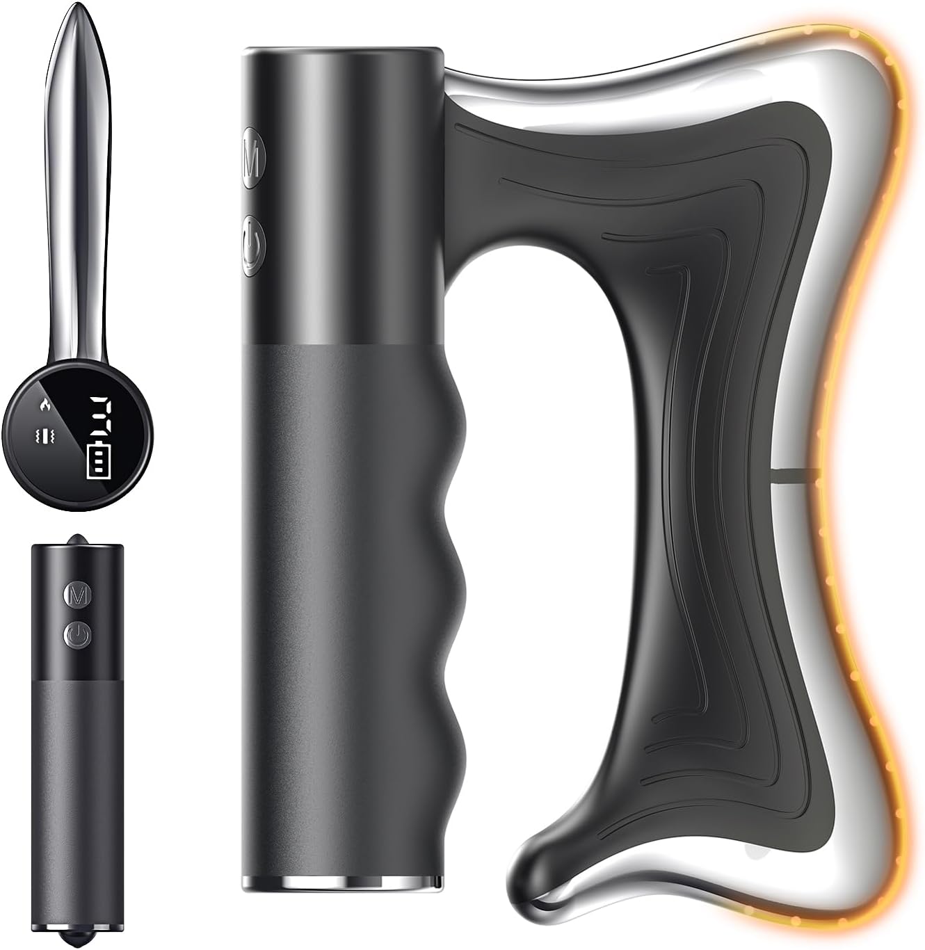 OIBIRO Electric Muscle Scraper Tool with Heat & Vibration